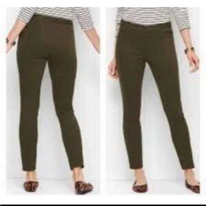 TALBOTS LEXINGTON PONTE ANKLE PANTS